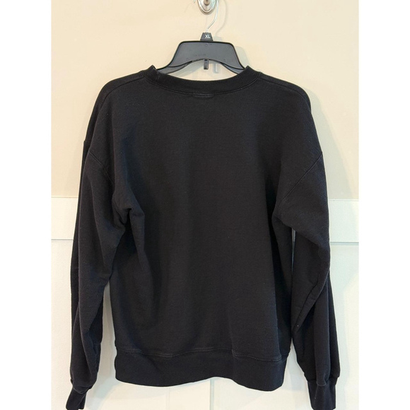 Women’s The Bar Sweatshirt Black Medium - Picture 3 of 4